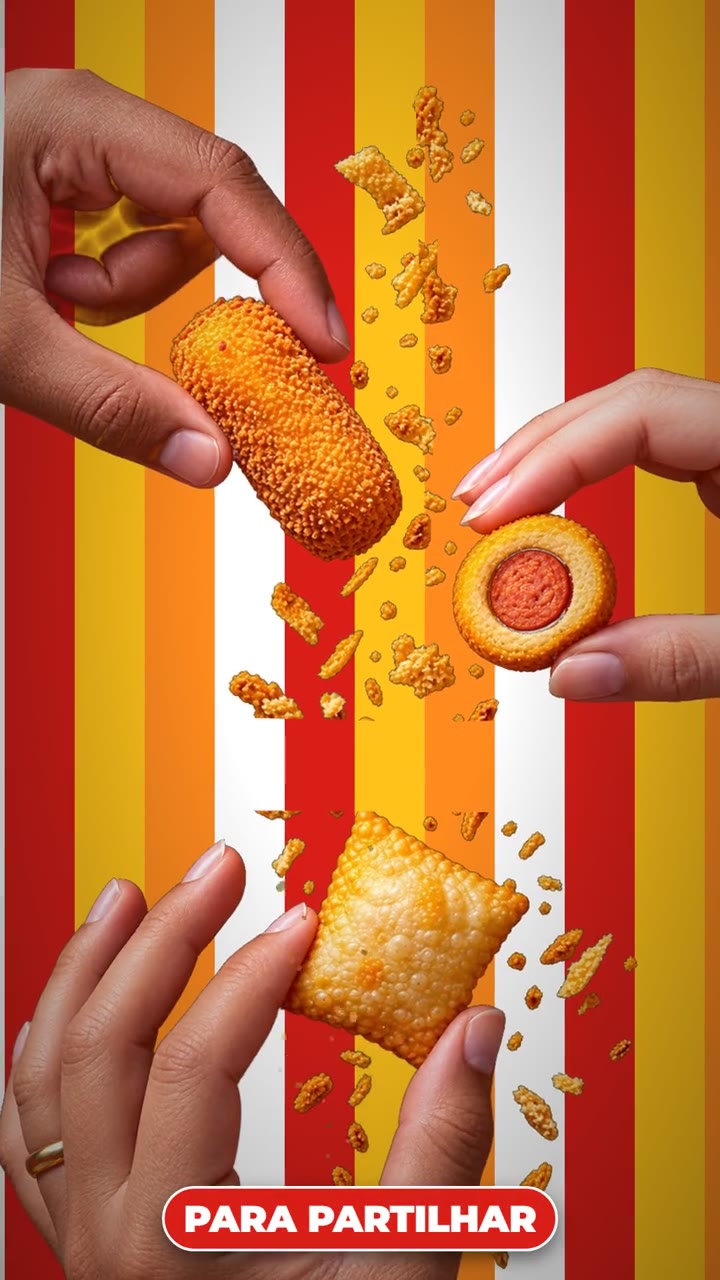 Anúncio Salgados Rafalice — Motion Graphics · Anúncio para Meta Ads